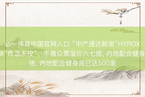 必一体育中国官网入口 “中产通达新宠”HYROX走红: 花600块“作念夫役”、不雅众票溢价六七倍， 内地配合健身房已达500家